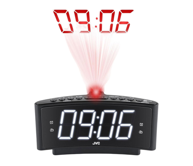 JVC JVC Radiobudzik RA-E314B, Black - 1514931 - zdjęcie 3